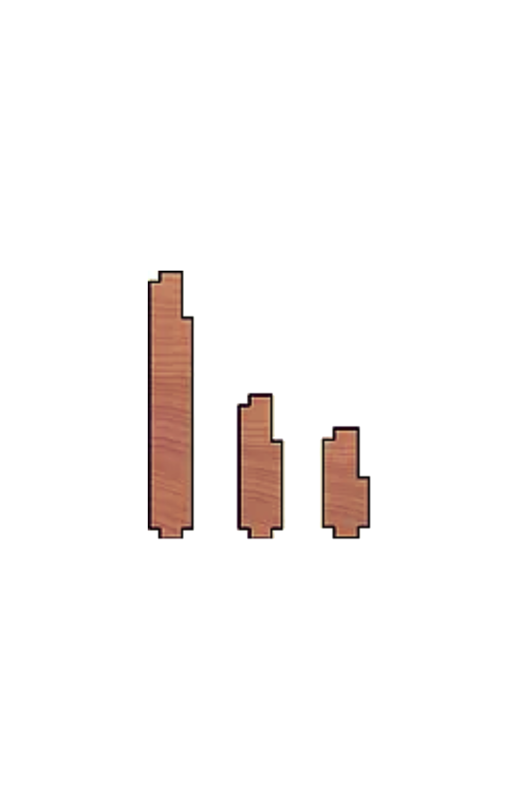 Shadow line frame section